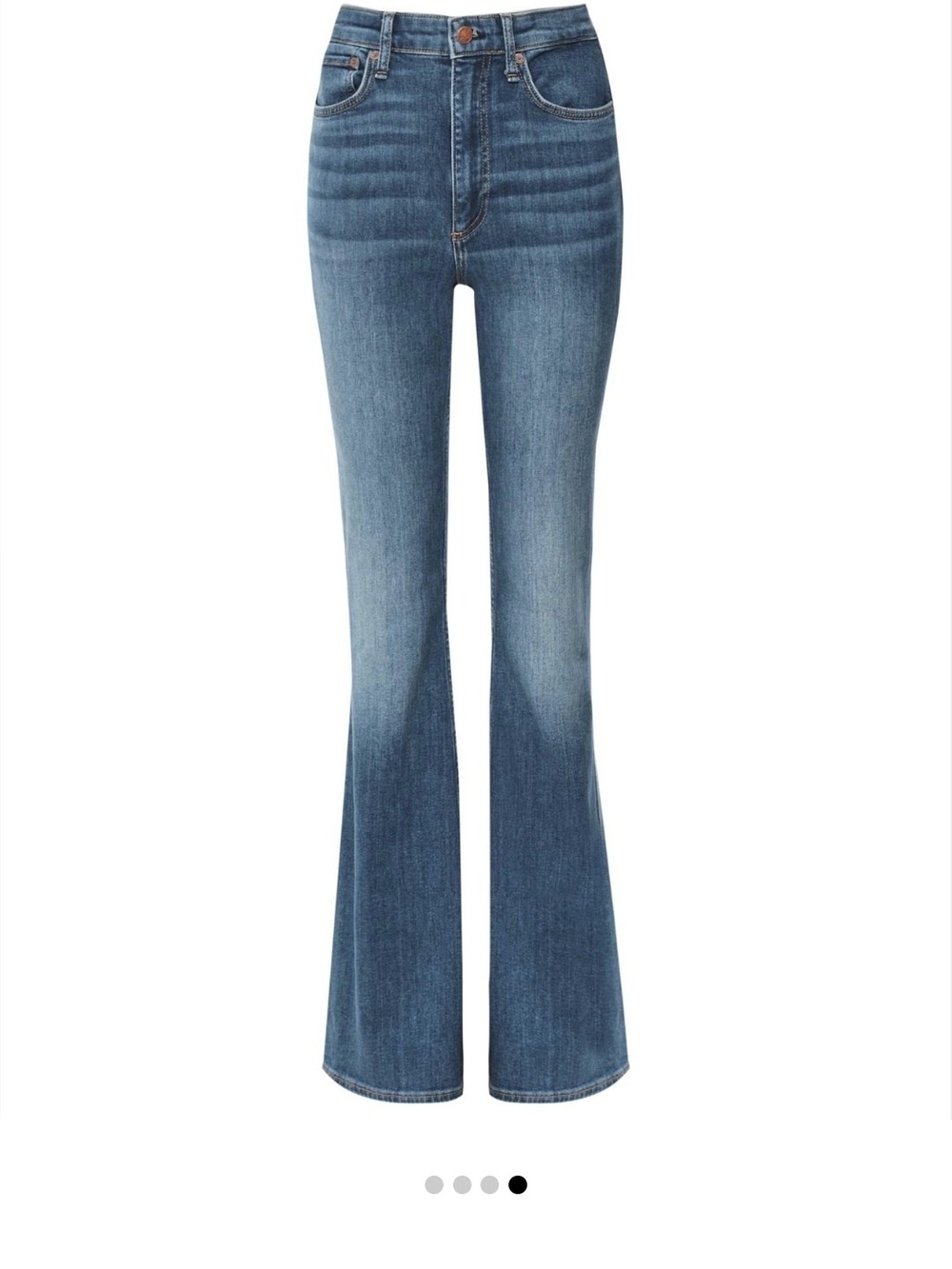 rag & bone CASEY High-Rise Flare Jeans 30